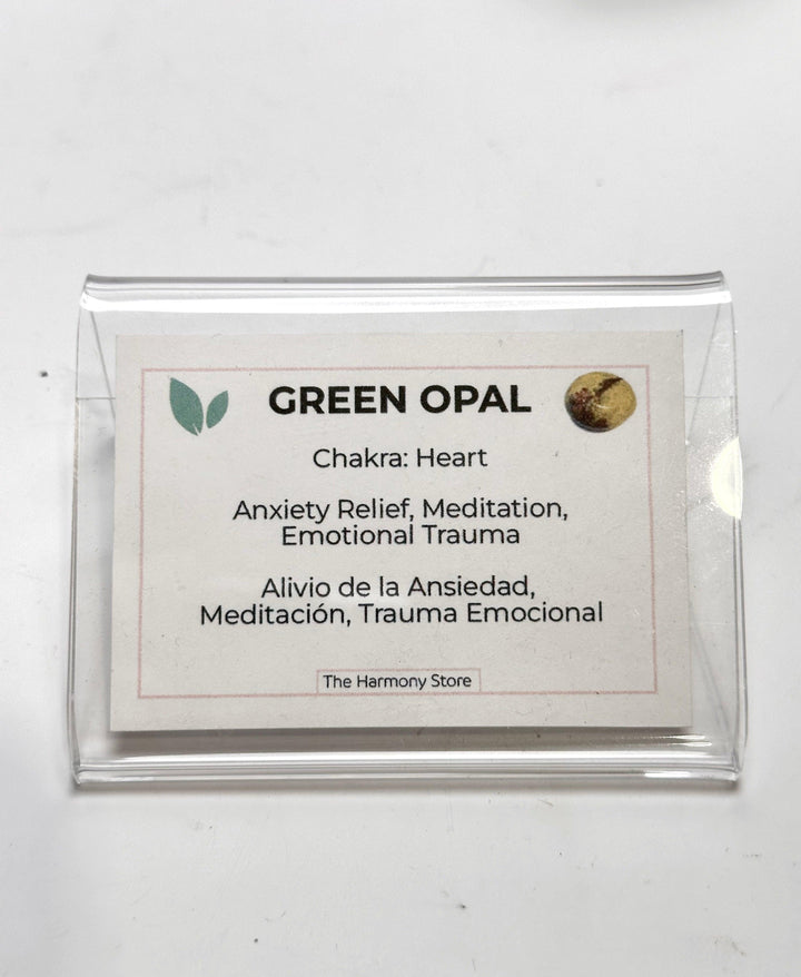 Green Opal Heart from Madagascar - The Harmony Store