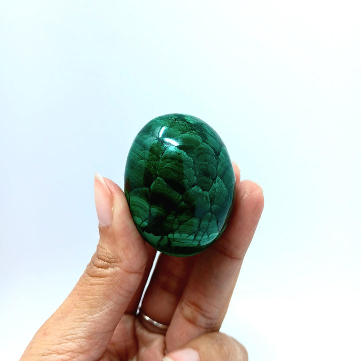 Malachite Egg - The Harmony Store