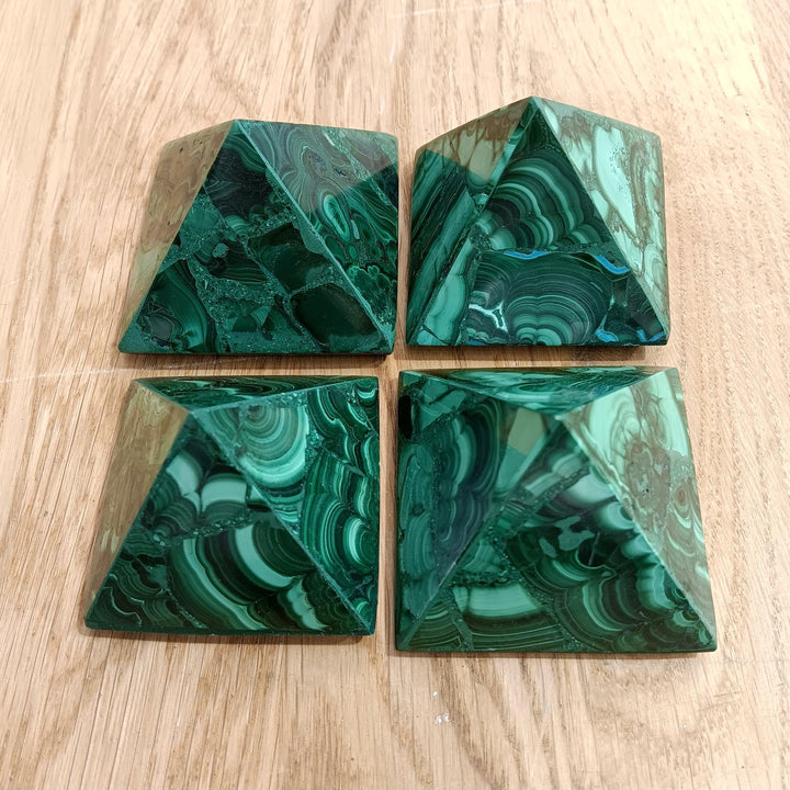 Malachite Pyramid - The Harmony Store