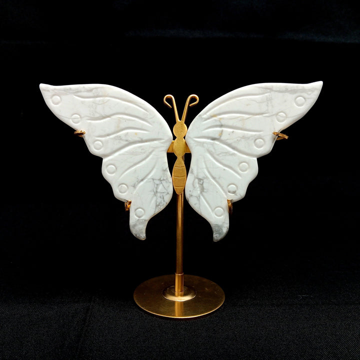 Quartz Butterfly with Copper Base - The Harmony Store