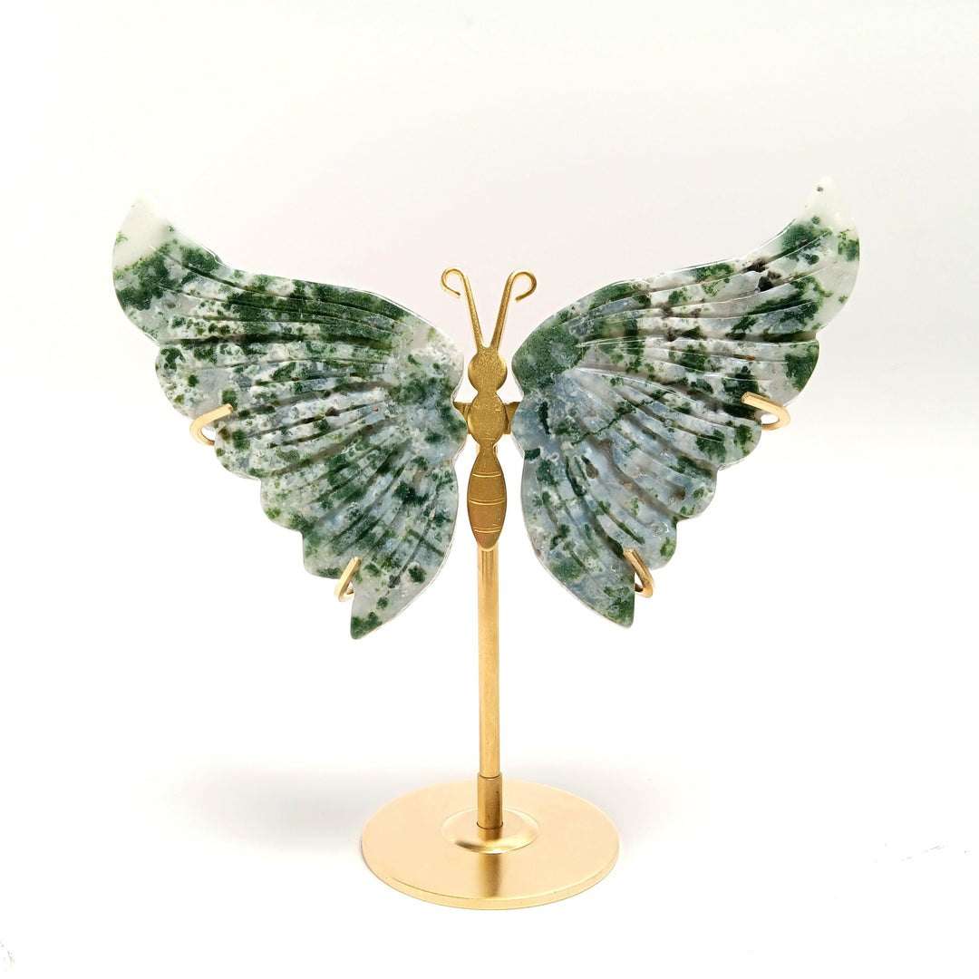 Quartz Butterfly with Copper Base - The Harmony Store