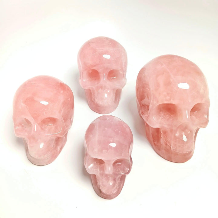 Rose Quartz Skull - The Harmony Store