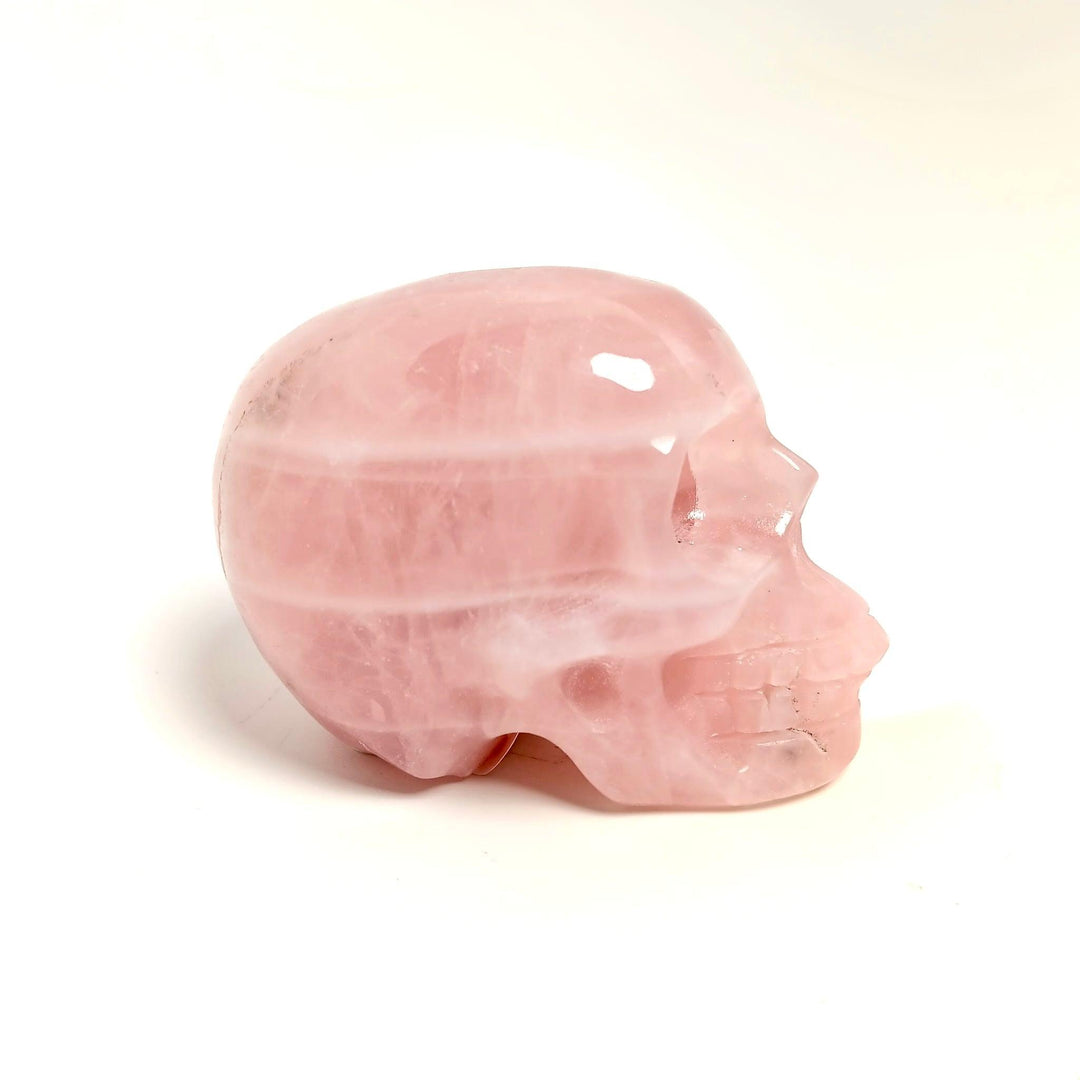 Rose Quartz Skull - The Harmony Store