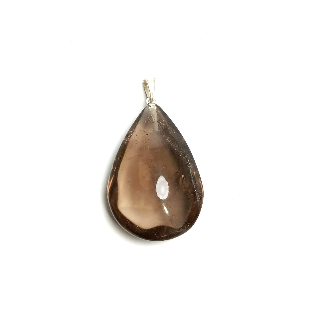 Smoky Quartz Drop Pendant - The Harmony Store