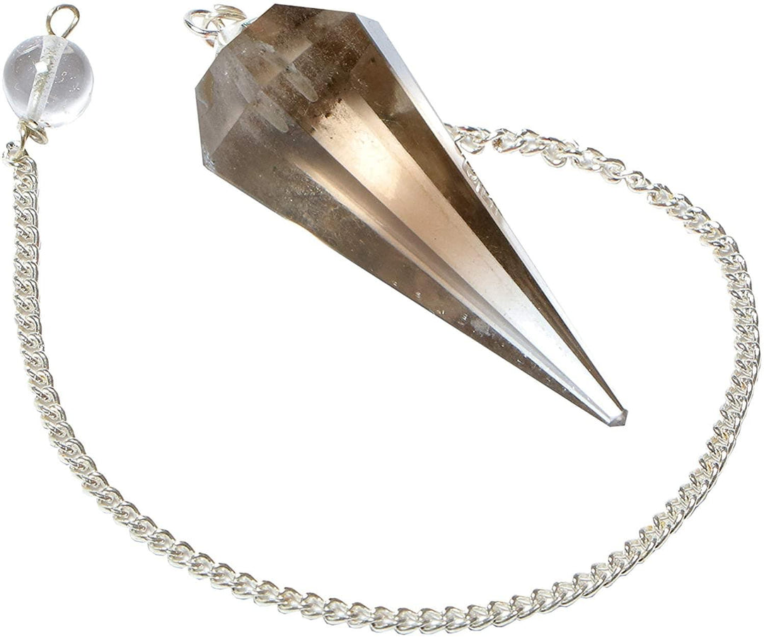 Smokey Quartz Faceted Pendulum