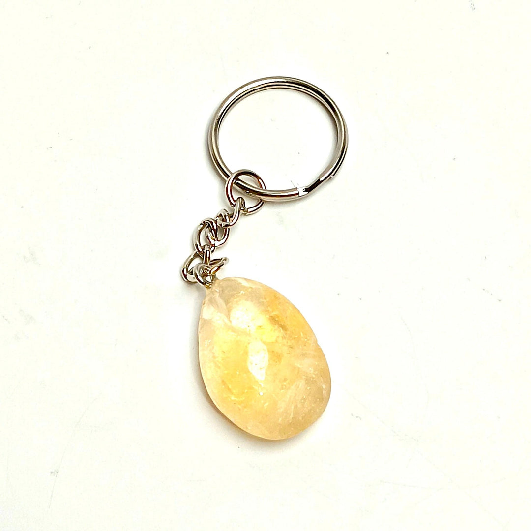 Tumbled Crystal Keychain - The Harmony Store