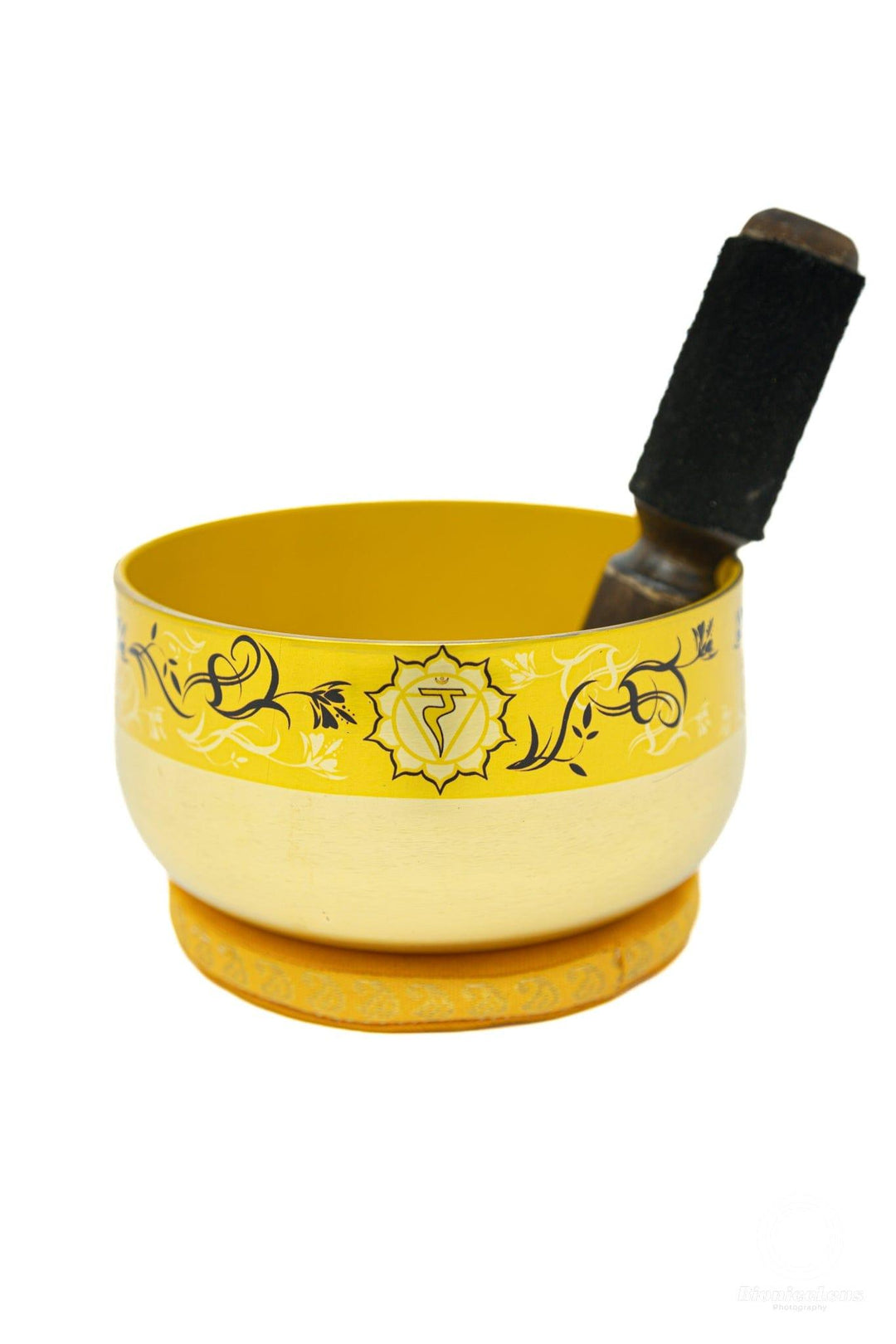 7" Chakra signing bowls Yello singing bowls