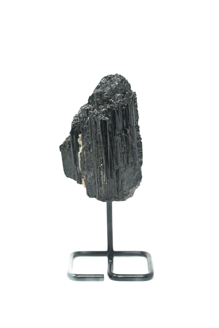 Black Tourmaline On Pin Large Black Tourmaline