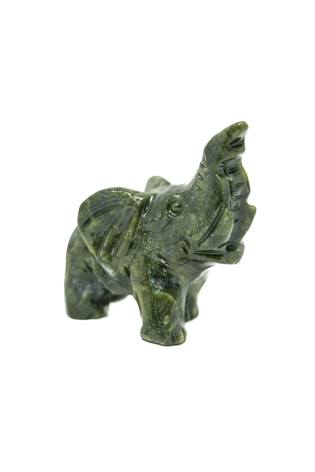 Hand Carved Jade Elephant