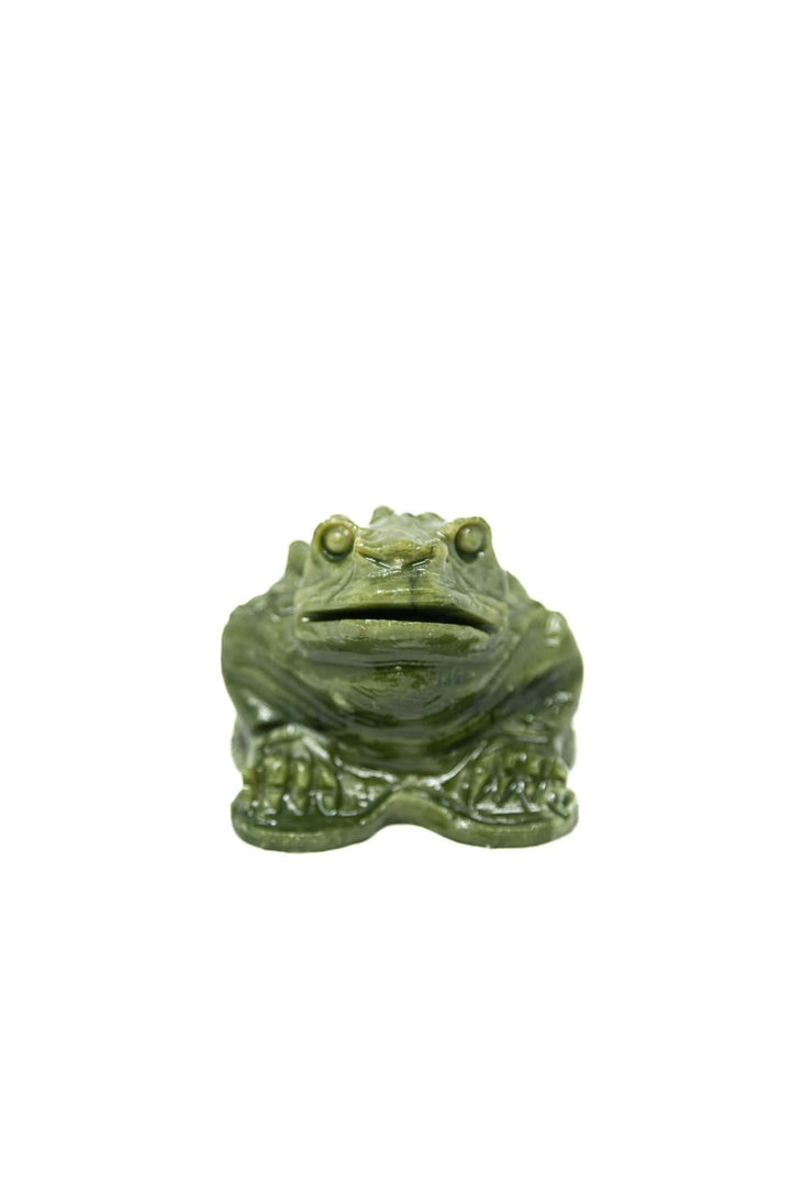 Hand Carved Jade Frog Crystals