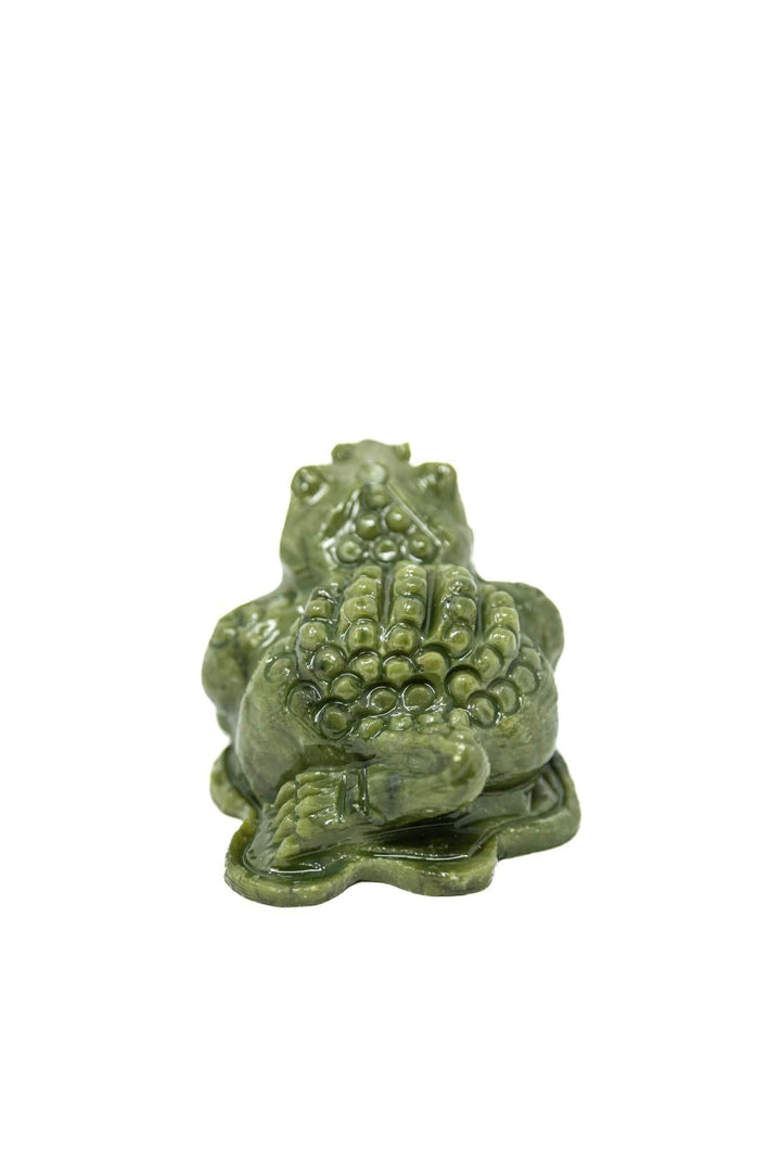 Hand Carved Jade Frog Crystals