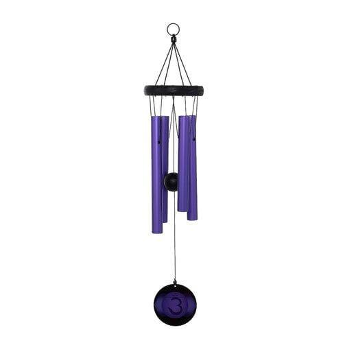 Mandala Wind chime - 7 Chakras Windchime Third Eye - Indigo Wind Chimes