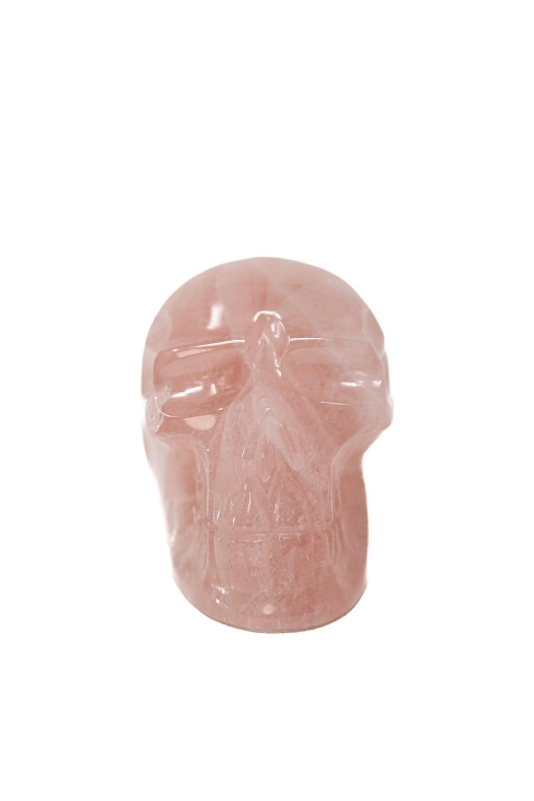 Rose Quartz Skull Crystal Skull