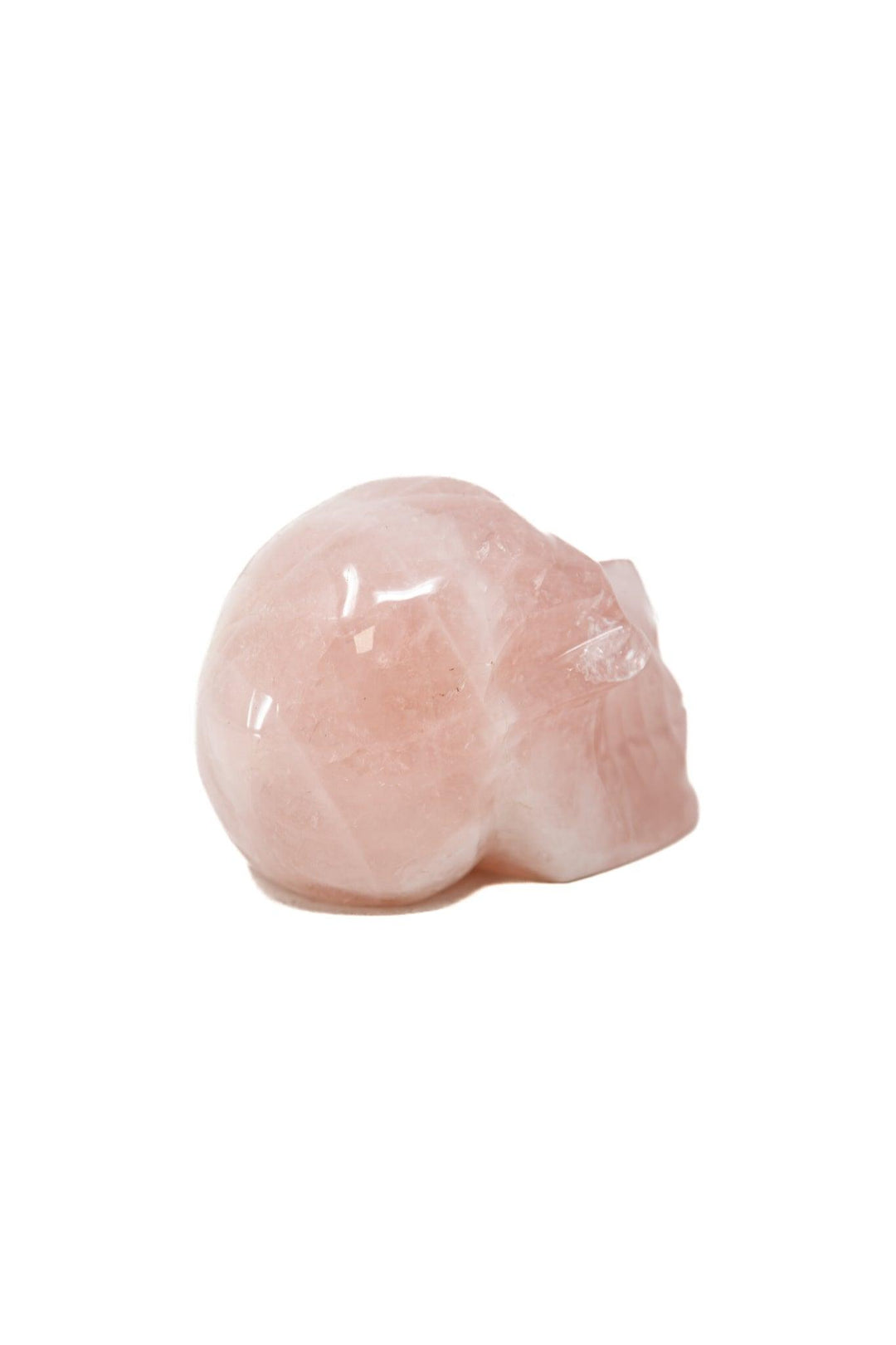 Rose Quartz Skull Crystal Skull