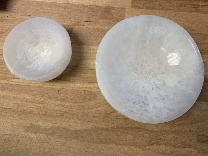 Selenite Cleansing Bowl - Round crystal